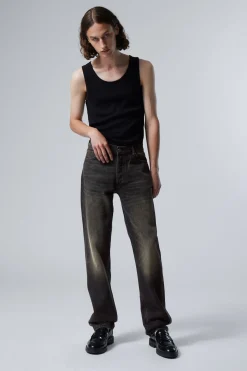 KLEAN REGULAR STRAIGHT LEG JEANS|Weekday Best Sale
