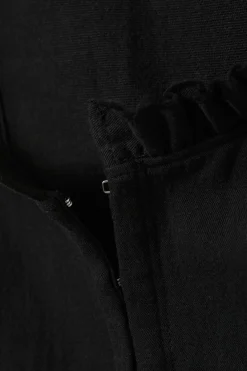 KÖRPERBETONTES TWILL-KORSETTOBERTEIL|Weekday Cheap