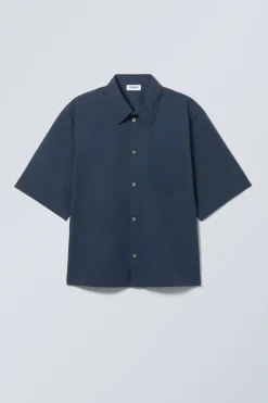 KURZARMSHIRT MIT VERKÜRZTEM SCHNITT|Weekday Store