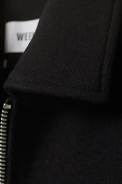 KURZE JACKE AUS WOLLMISCHUNG|Weekday New