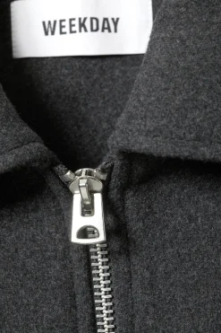 KURZE JACKE AUS WOLLMISCHUNG|Weekday Best Sale