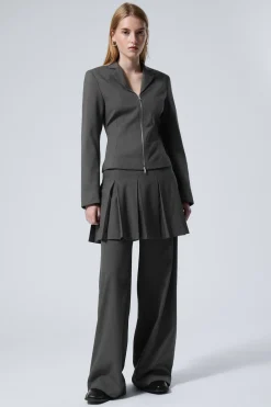 KURZER ZIP-BLAZER|Weekday Fashion