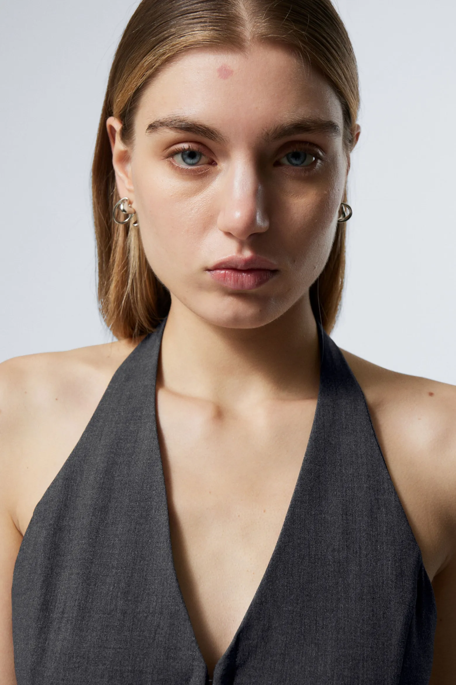 KURZES NECKHOLDER-TOP|Weekday Hot