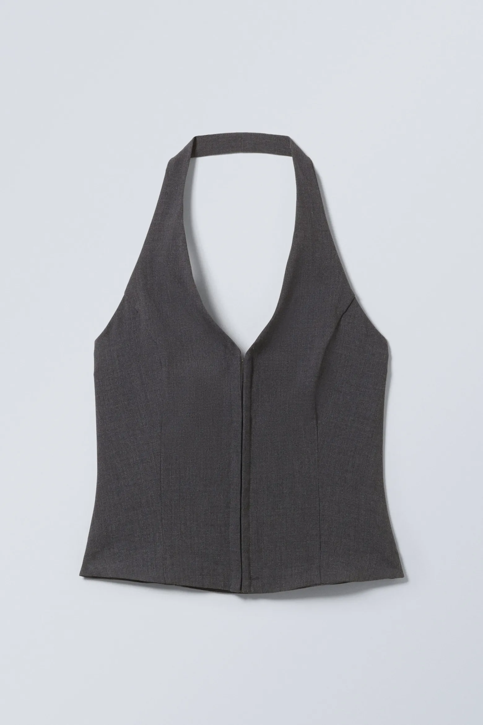 KURZES NECKHOLDER-TOP|Weekday Hot