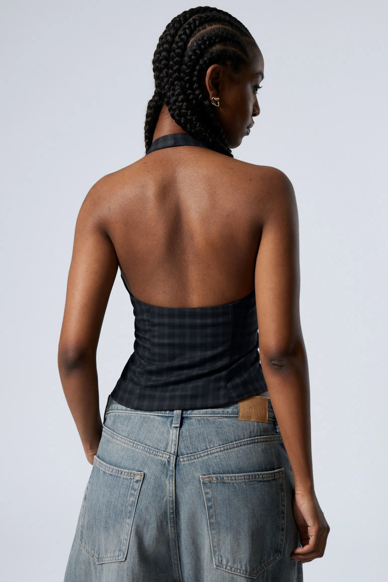 KURZES NECKHOLDER-TOP|Weekday Shop
