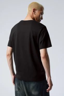 KURZES, SCHWERES BOXY-T-SHIRT|Weekday Shop