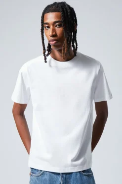 KURZES, SCHWERES BOXY-T-SHIRT|Weekday Best