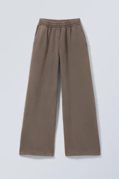 LANGE, SCHWERE SWEATPANTS IN LOCKERER PASSFORM|Weekday New