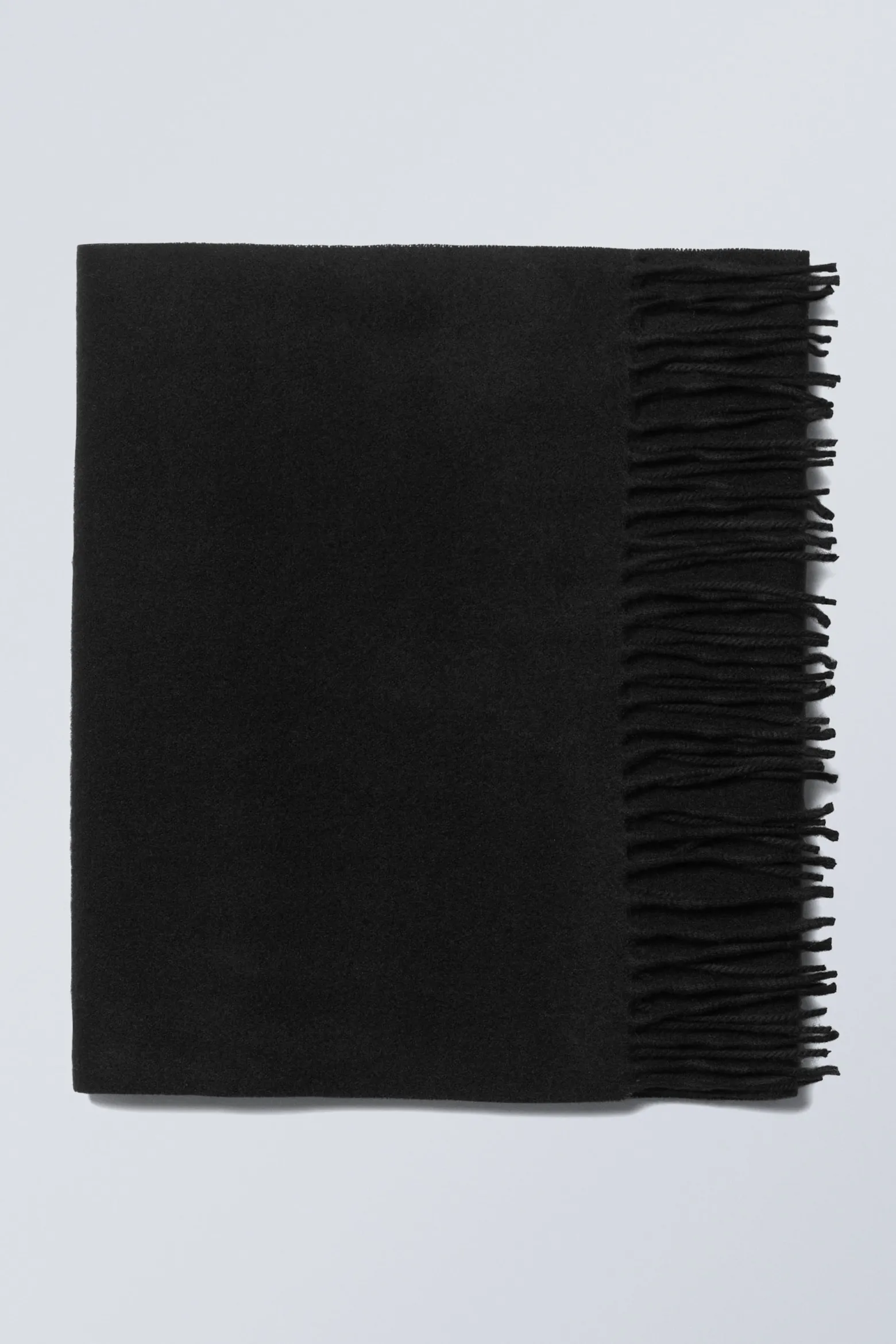 LANGER GEWEBTER WOLLSCHAL|Weekday Best Sale