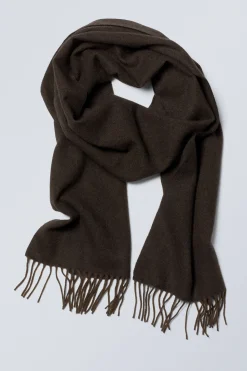 LANGER GEWEBTER WOLLSCHAL|Weekday Flash Sale