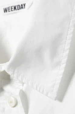 LANGÄRMELIGES HEMD AUS OXFORD-BAUMWOLLE|Weekday Clearance