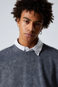 LANGÄRMELIGES OVERSIZE-SWEATSHIRT|Weekday Discount