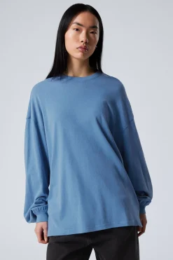 LANGÄRMELIGES OVERSIZE-T-SHIRT|Weekday Flash Sale