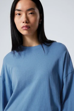 LANGÄRMELIGES OVERSIZE-T-SHIRT|Weekday Flash Sale