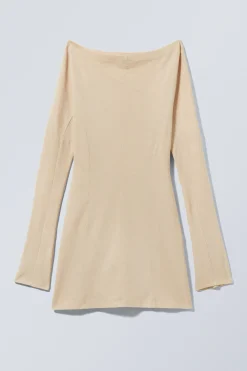 LANGÄRMLIGES OFF-SHOULDER-MINIKLEID|Weekday Discount