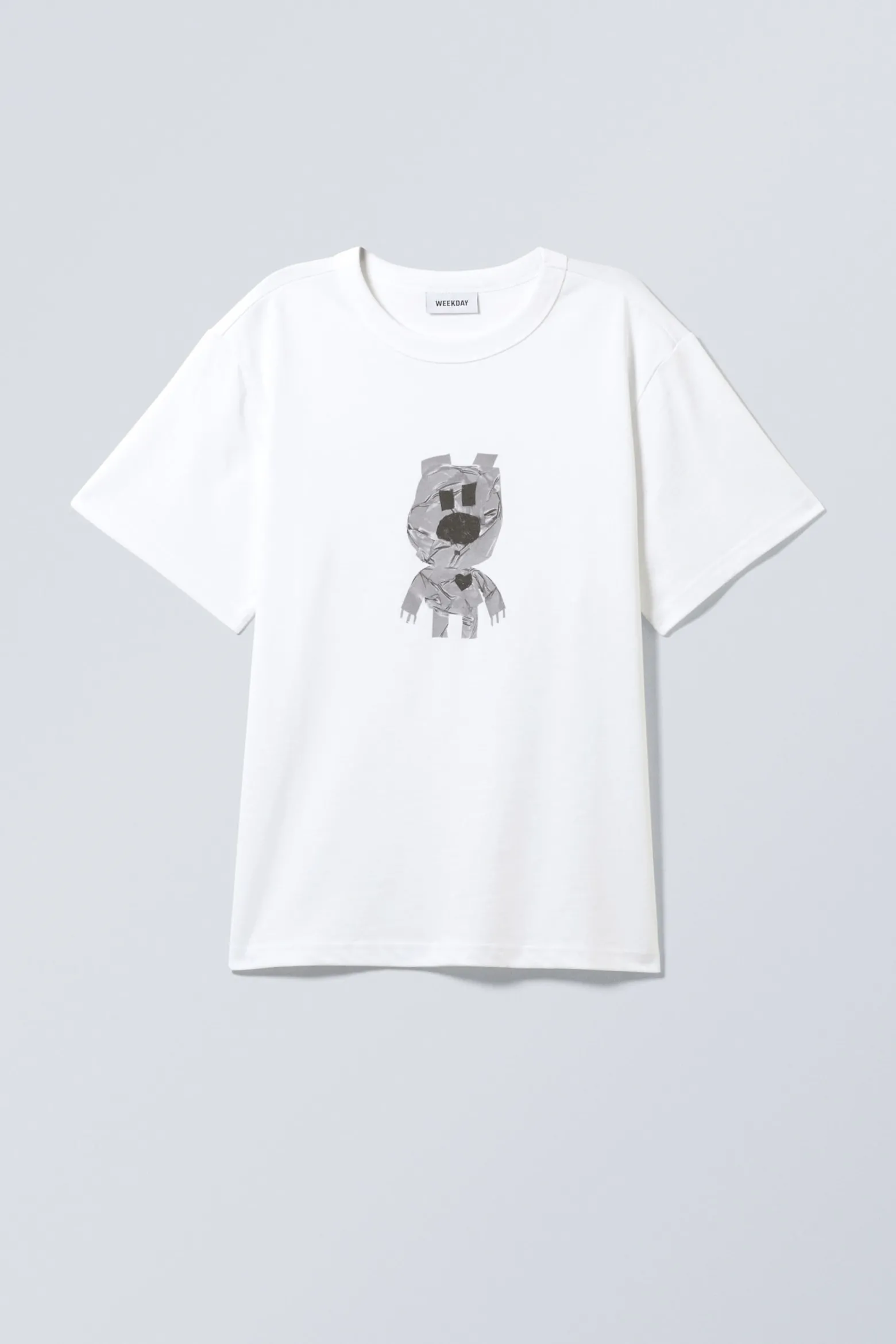 LEICHTES T-SHIRT MIT GRAFIK|Weekday Fashion