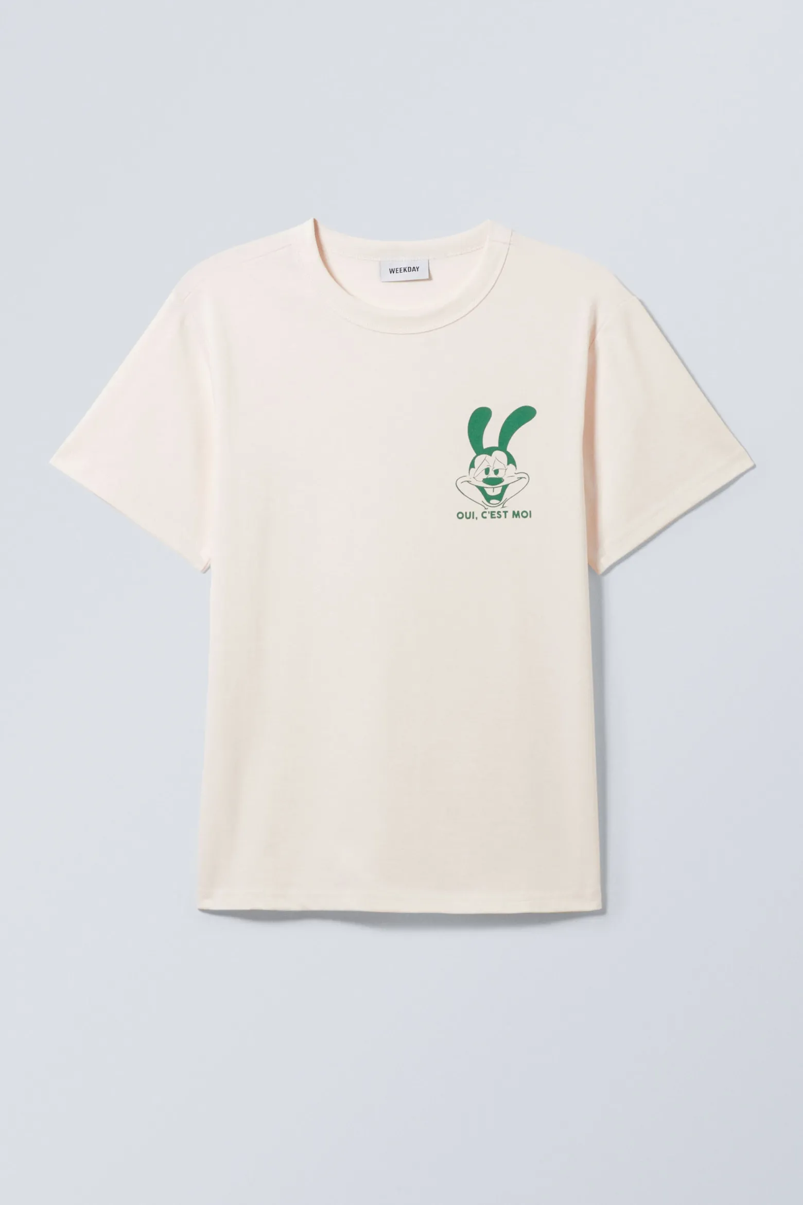 LEICHTES T-SHIRT MIT GRAFIK|Weekday Outlet