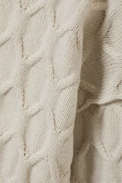 LOCKER GESTRICKTER STRUKTURPULLOVER|Weekday Discount