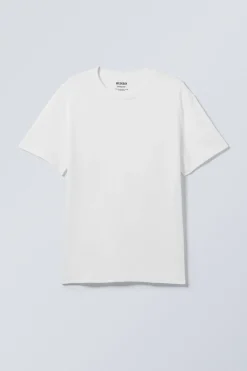 LOCKER SITZENDES KURZARM-T-SHIRT|Weekday Hot