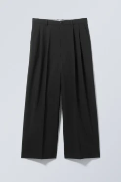 LOCKERE ANZUGHOSE MIT NIEDRIGER TAILLE|Weekday Hot