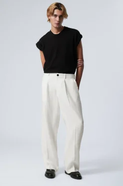 LOCKERE ANZUGHOSE UNO AUS LEINEN|Weekday Clearance
