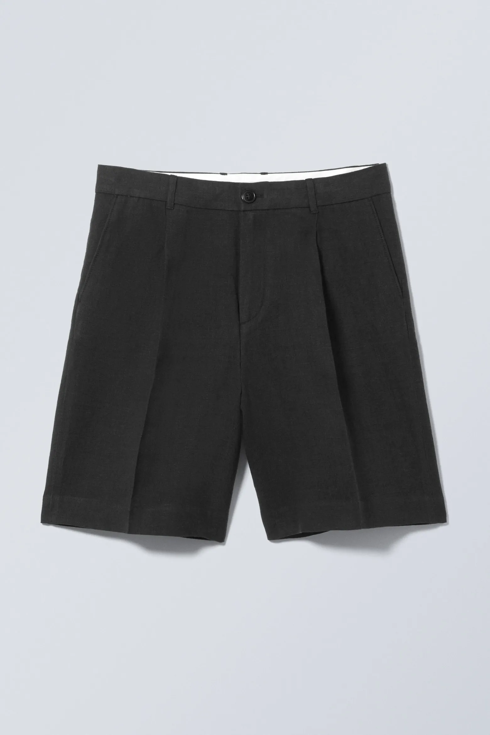 LOCKERE ANZUGSHORTS AUS LEINEN|Weekday Store