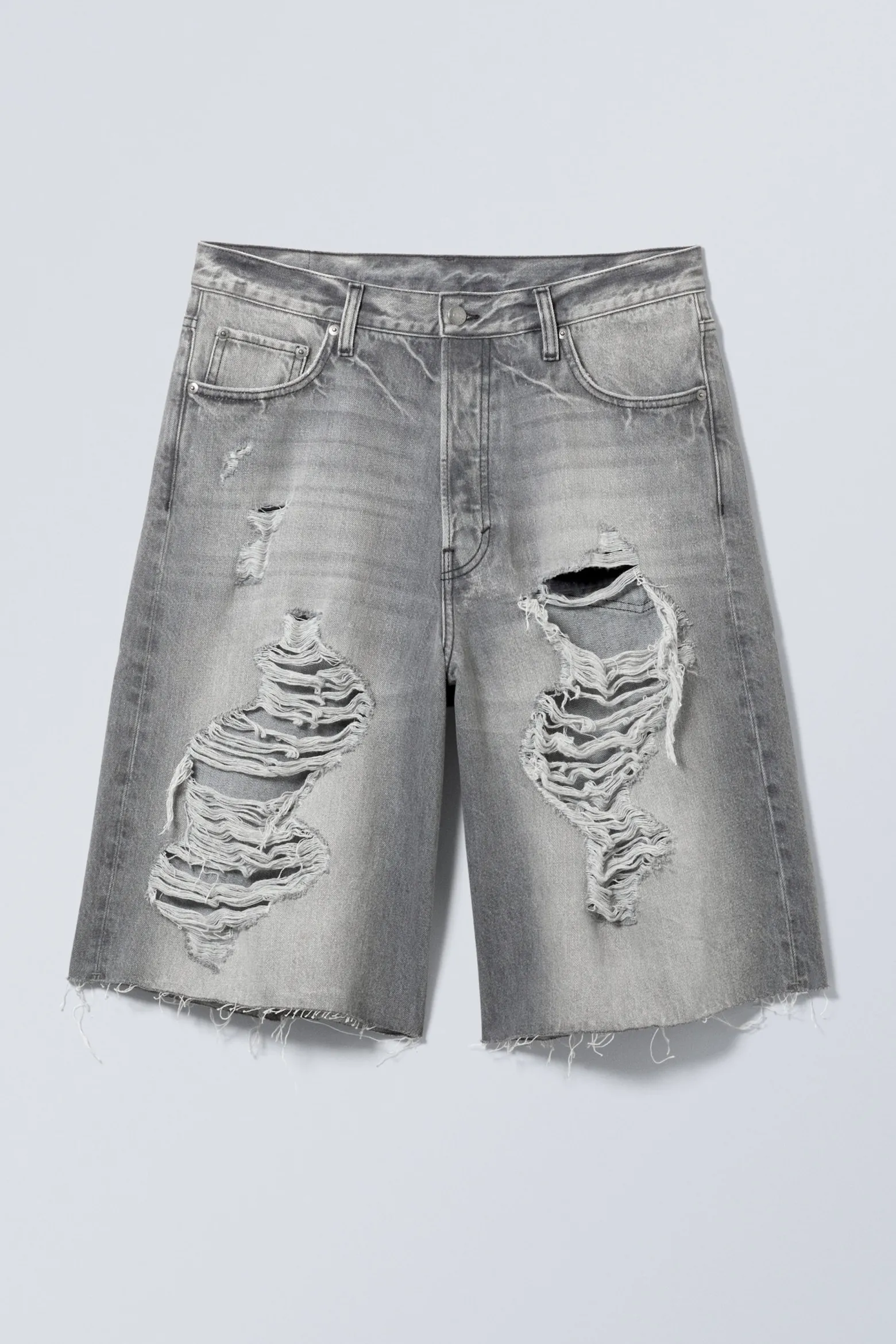 LOCKERE BAGGY-JEANSSHORTS ASTRO|Weekday Hot