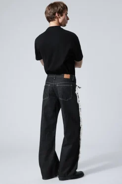 LOCKERE JEANS MIT FRANSIGER TWIST-NAHT|Weekday Discount