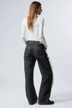 LOCKERE JEANS MIT FRANSIGER TWIST-NAHT|Weekday Discount