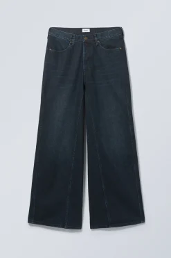 LOCKERE, WEITE JEANS MIT NORMALER TAILLE|Weekday New
