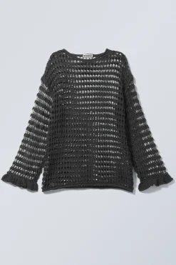 LOCKERER PULLOVER AUS GROBEM STRICK|Weekday Online