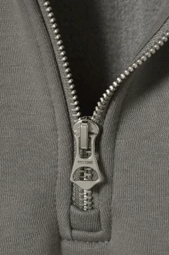 LOCKERER, SCHWERER PULLOVER MIT TEILREISSVERSCHLUSS|Weekday Sale