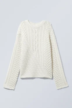LOCKERER ZOPFSTRICKPULLOVER|Weekday Discount