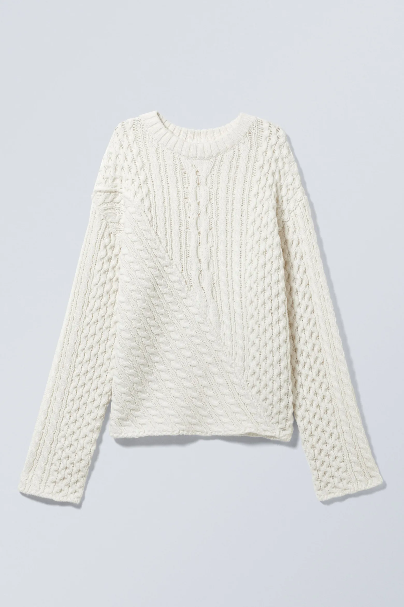 LOCKERER ZOPFSTRICKPULLOVER|Weekday Discount