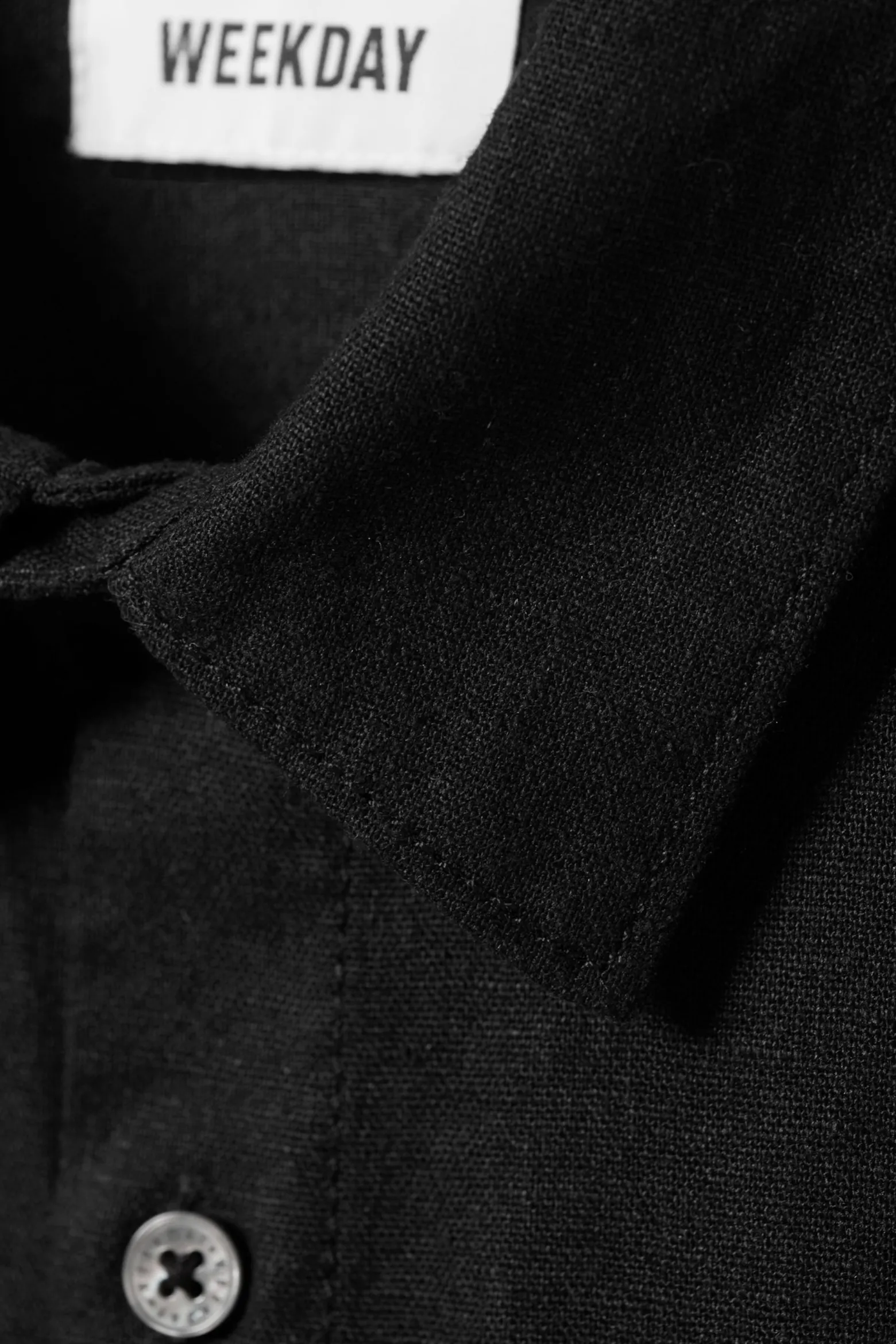 LOCKERES KURZARMHEMD AUS LEINEN|Weekday Store