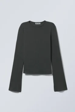 LONGSLEEVE AUS BAUMWOLLE|Weekday Fashion