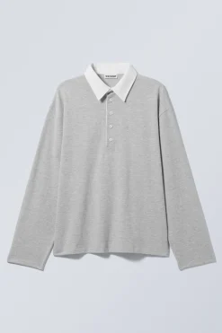 LONGSLEEVED RUGBY SHIRT|Weekday Online
