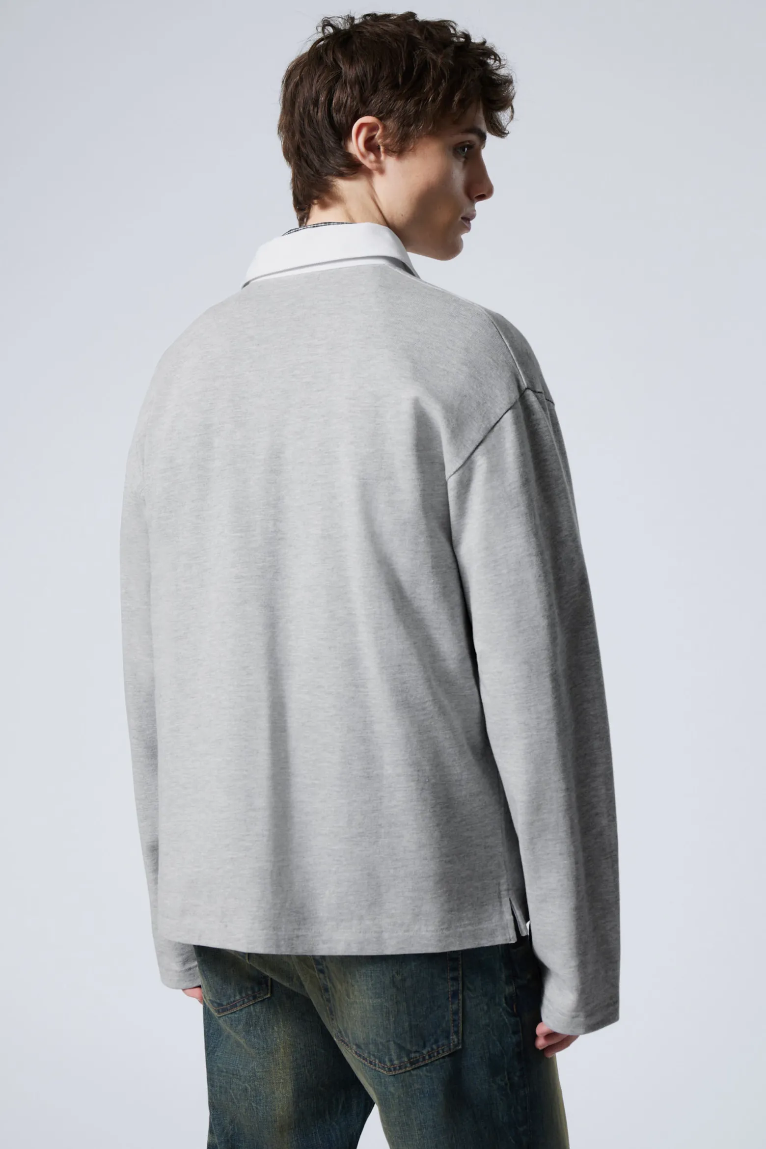 LONGSLEEVED RUGBY SHIRT|Weekday Online
