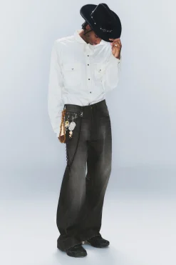 LOOSER – WEITE JEANS MIT NORMALER TAILLE|Weekday Cheap