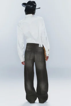 LOOSER – WEITE JEANS MIT NORMALER TAILLE|Weekday Cheap