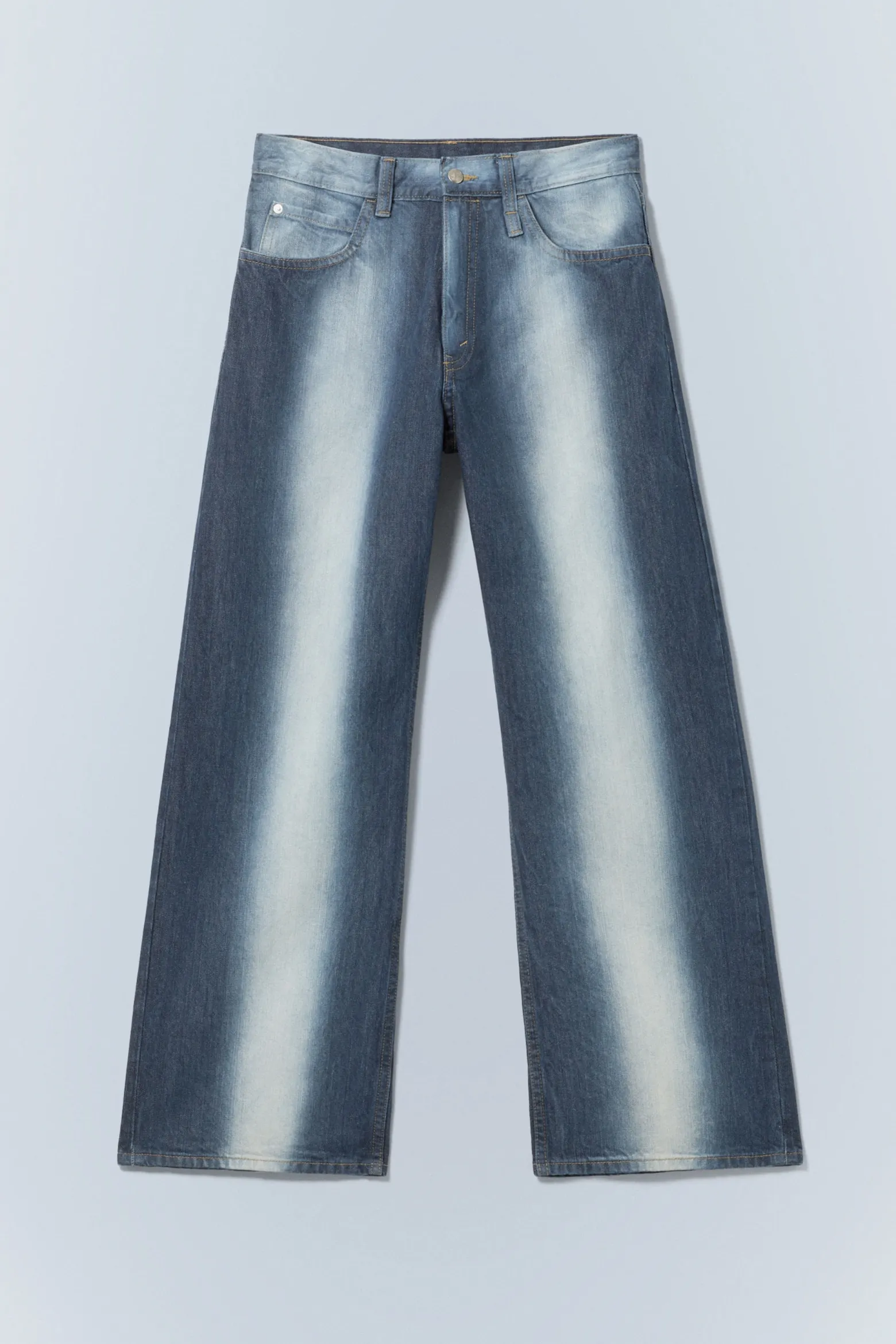 LOOSER – WEITE JEANS MIT NORMALER TAILLE|Weekday Best Sale