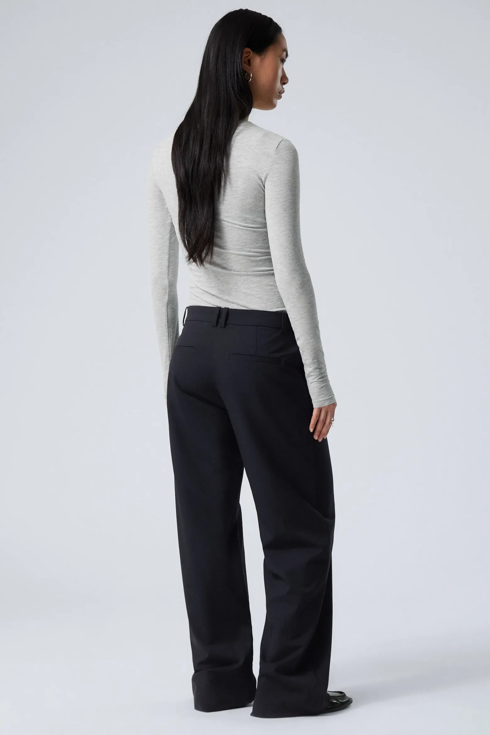 LOW-WAIST-ANZUGHOSE EMILY|Weekday Discount