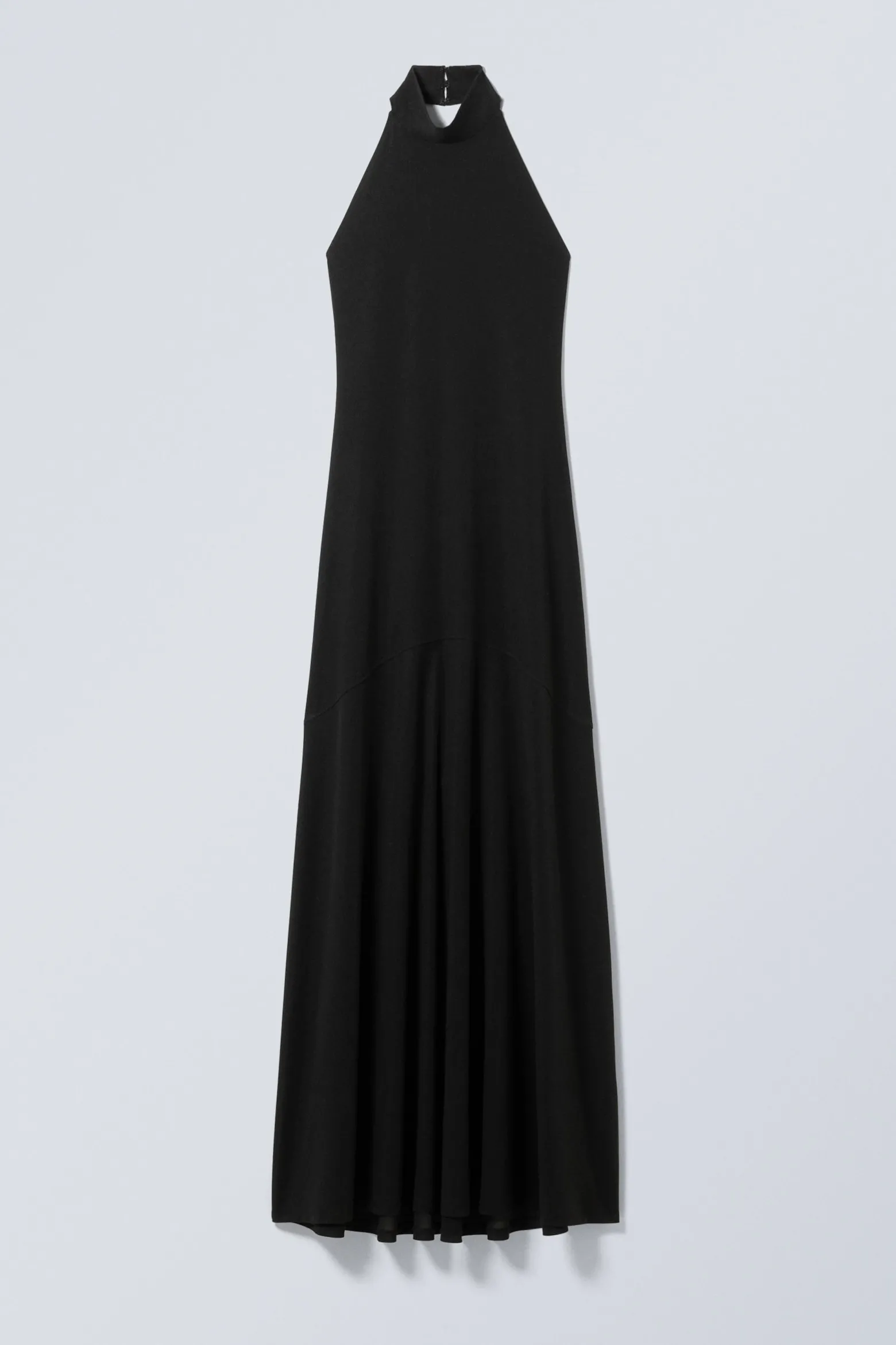 MAXI-NECKHOLDERKLEID MIT OFFENEM RÜCKEN|Weekday Discount
