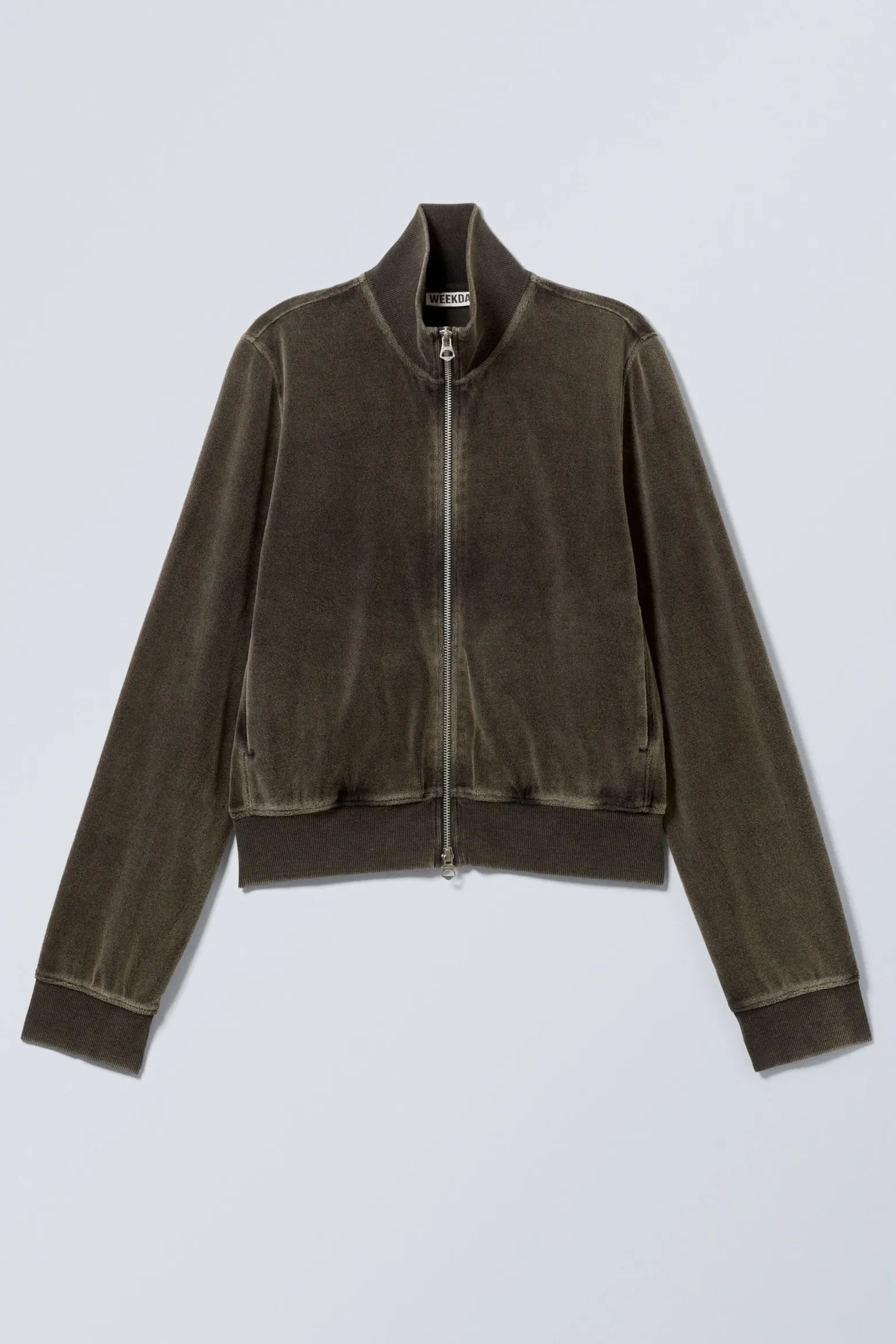 MINIJACKE AUS VERWASCHENEM SAMT|Weekday Shop