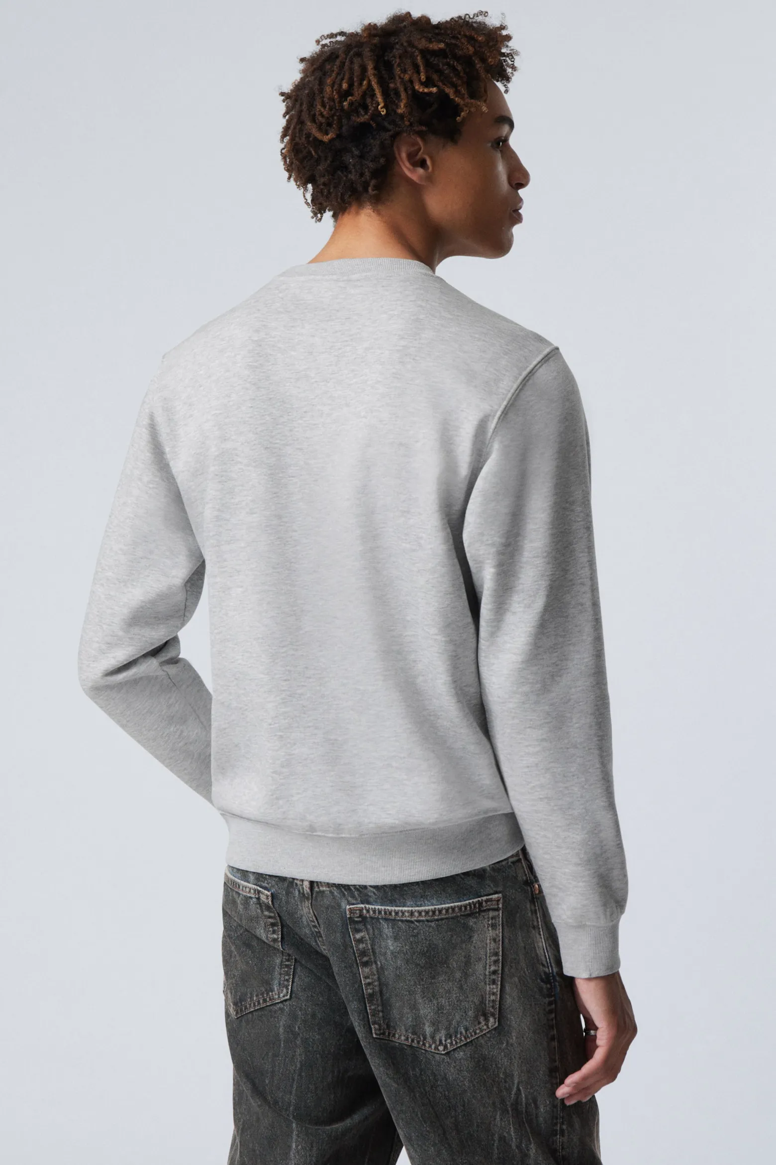 MITTELSCHWERES STANDARD-SWEATSHIRT|Weekday Cheap