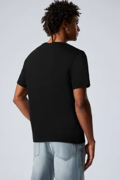 MITTELSCHWERES STANDARD-T-SHIRT|Weekday Best Sale