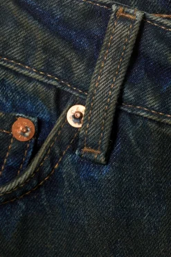NAIL LOW WAIST SLIM STRAIGHT LEG JEANS|Weekday Flash Sale