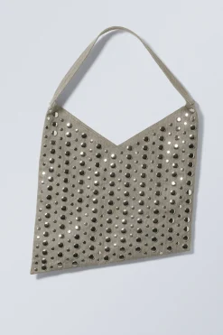 NIETENBESETZTE SCHULTERTASCHE|Weekday Store