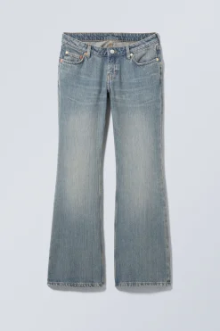 NOVA LOW WAIST SLIM BOOTCUT LEG JEANS|Weekday Best Sale
