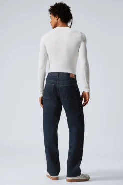 ORBIT MID WAIST REGULAR STRAIGHT LEG JEANS|Weekday Best
